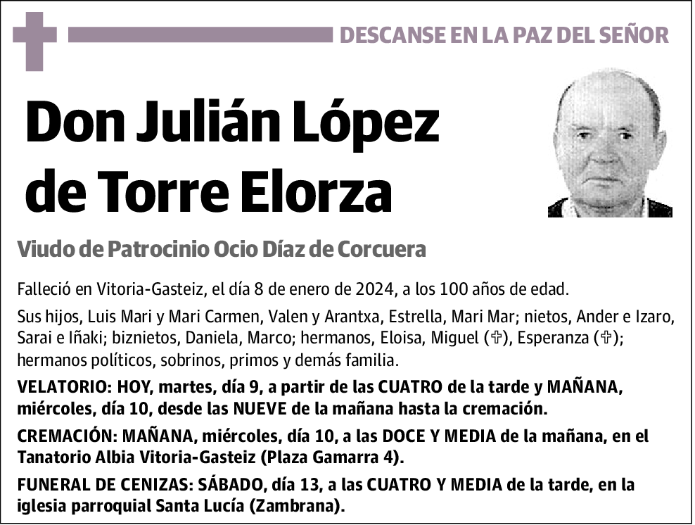 Julián López de Torre Elorza