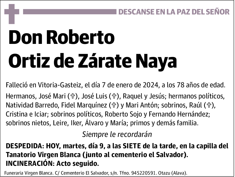 Roberto Ortiz de Zárate Naya