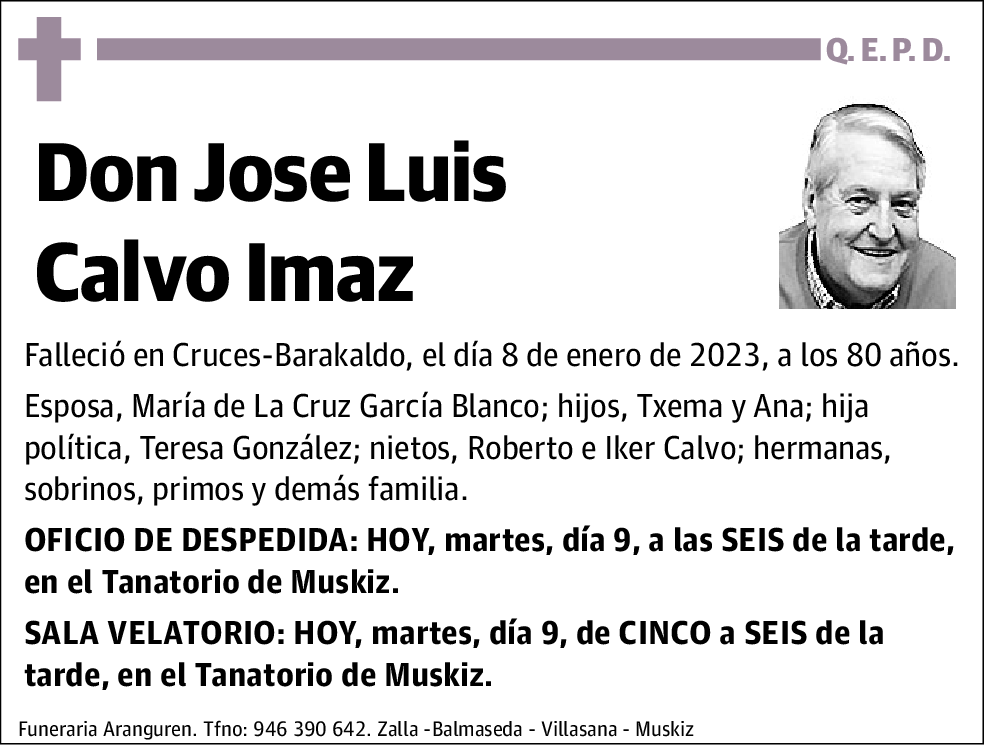Jose Luis Calvo Imaz