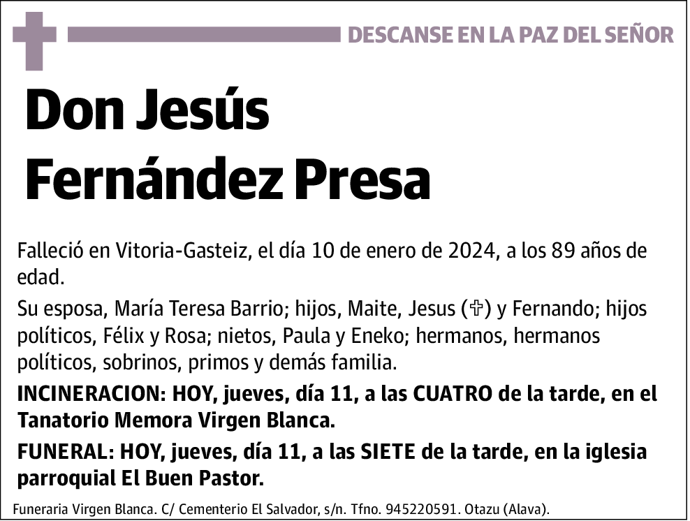 Jesús Fernández Presa
