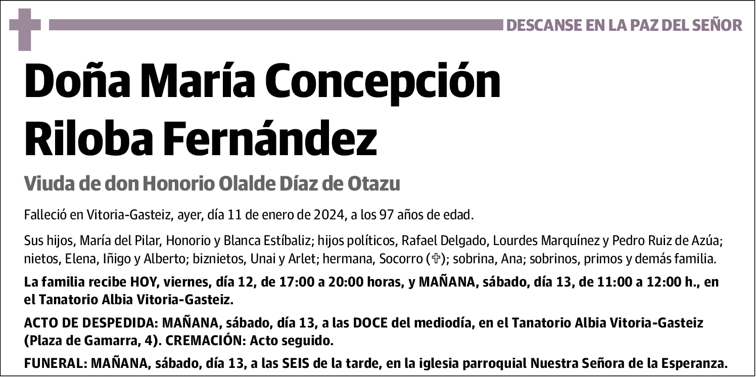 María Concepción Riloba Fernández