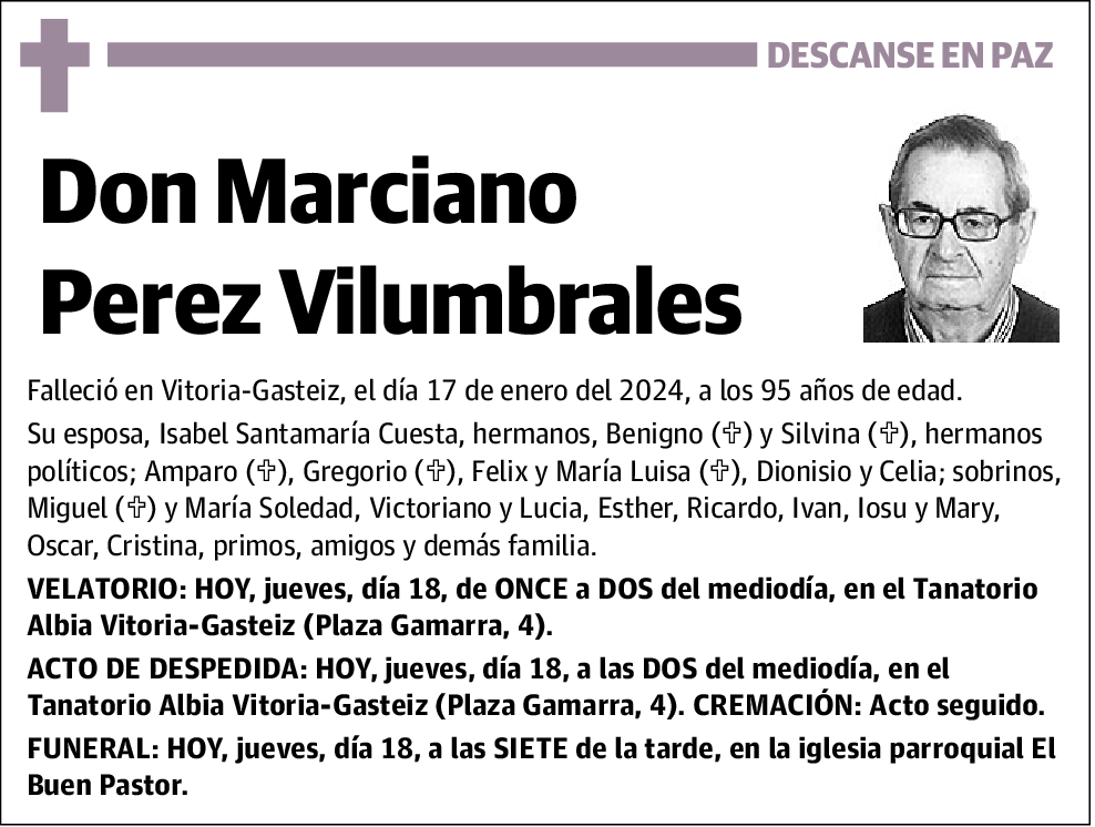 Marciano Pérez Vilumbrales