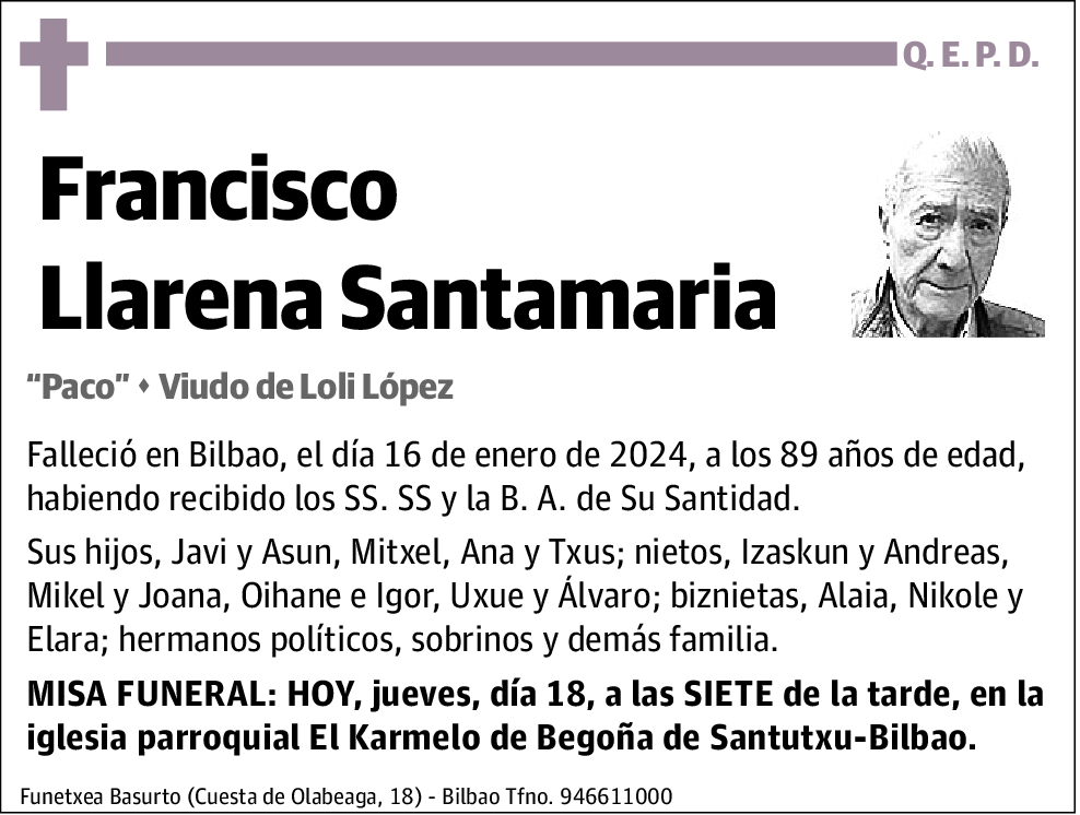 Francisco Llarena Santamaría