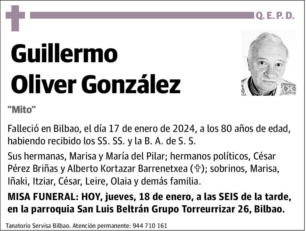 Guillermo Oliver González