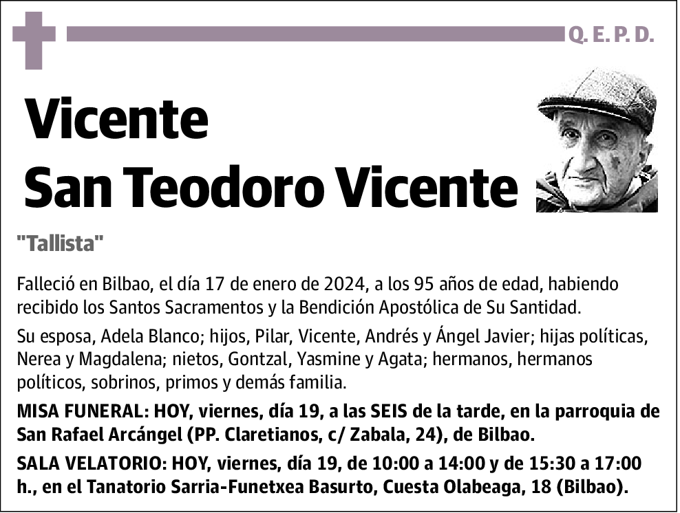 Vicente San Teodoro Vicente