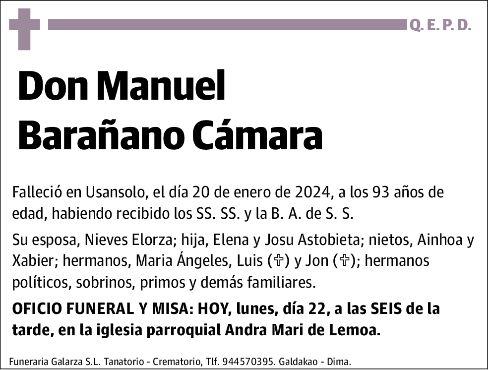 Manuel Baraño Cámara