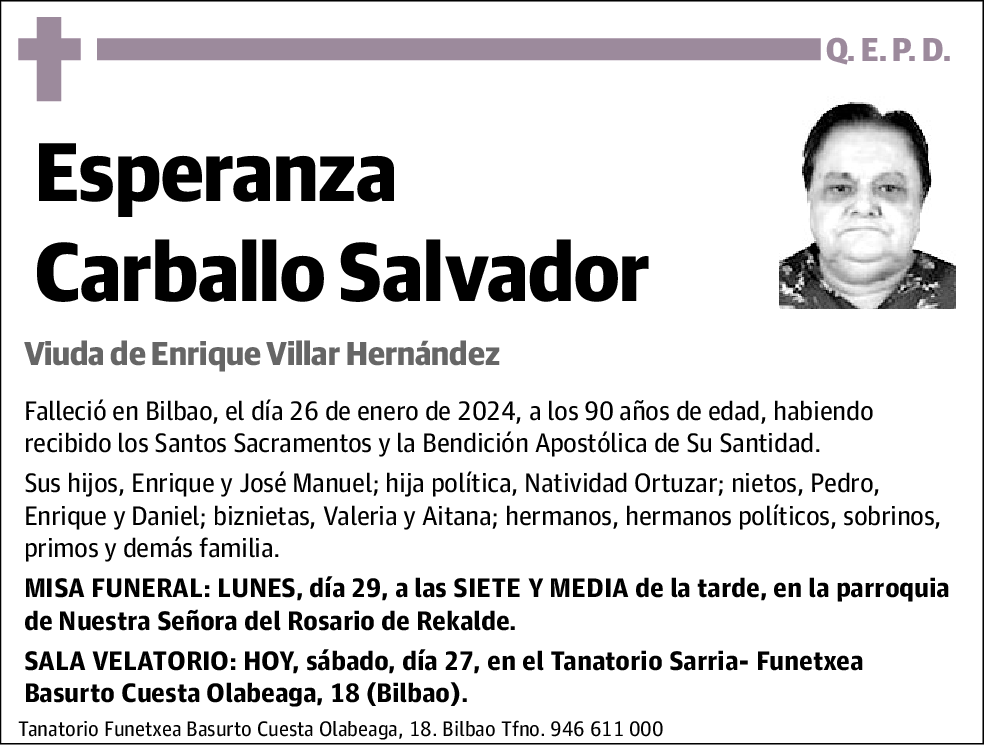 Esperanza Carballo Salvador
