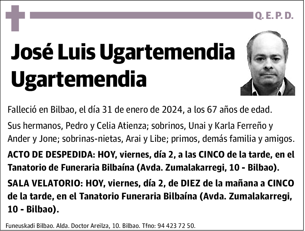 José Luis Ugartemendia Ugartemendia