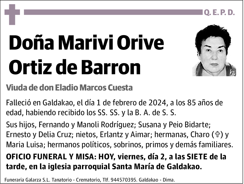 Marivi Orive Ortiz de Barron