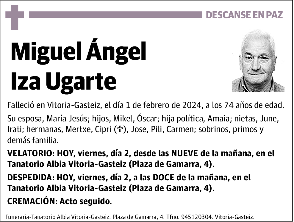 Miguel Ángel Iza Ugarte