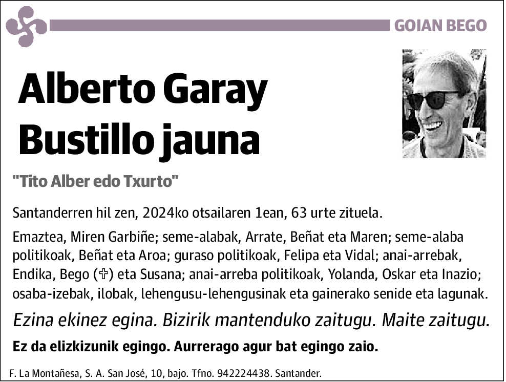 Alberto Garay Bustillo