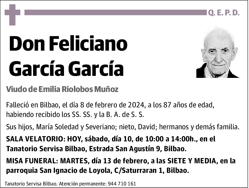 Feliciano García García