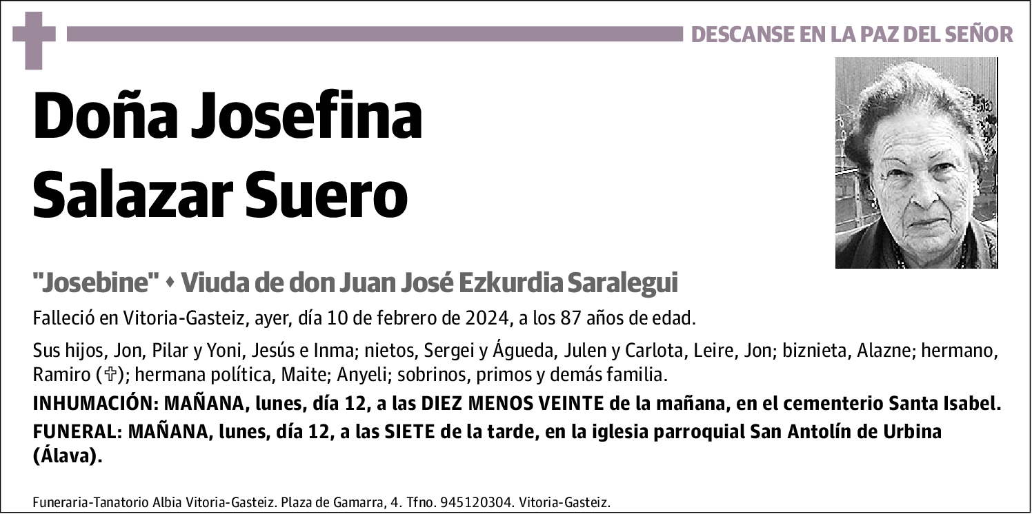 Josefina Salazar Suero
