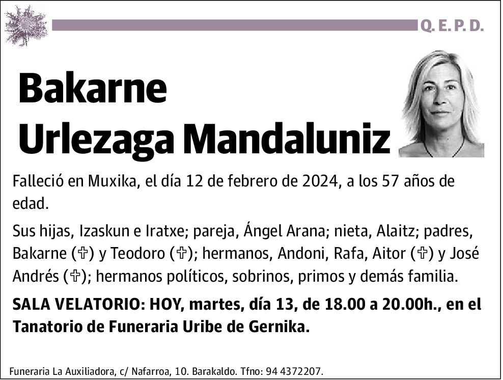 Bakarne Urlezaga Mandaluniz