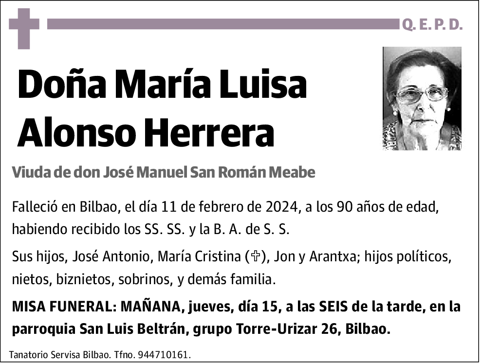 María Luisa Alonso Herrera