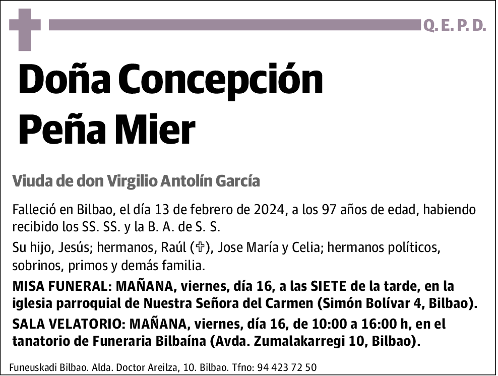 Concepción Peña Mier