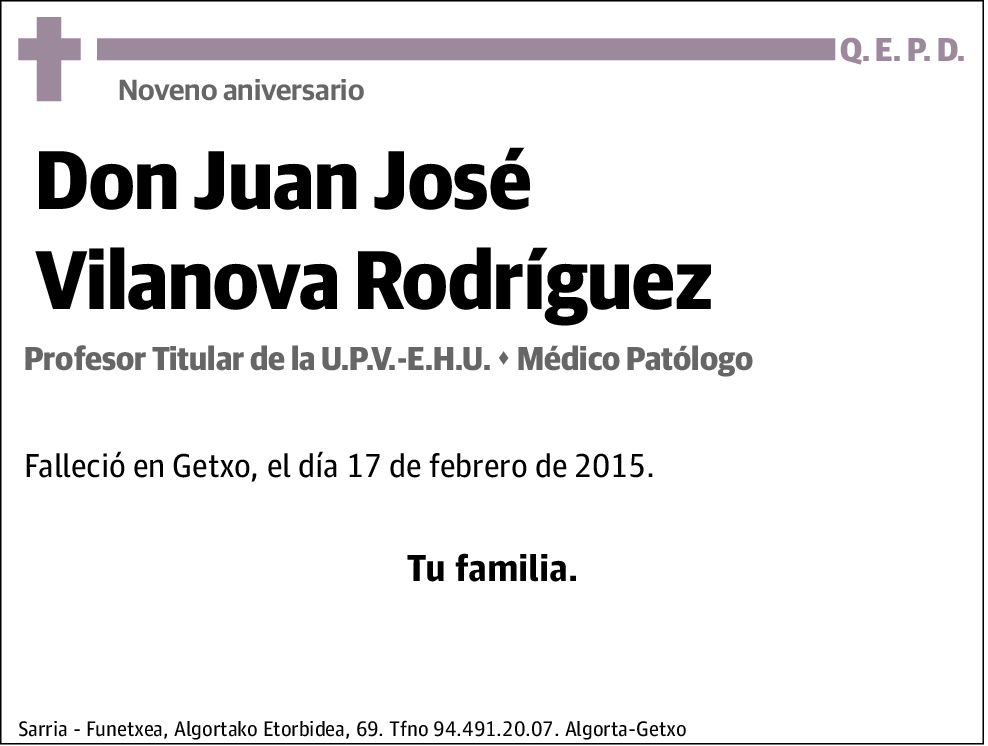 Juan José Vilanova Rodríguez