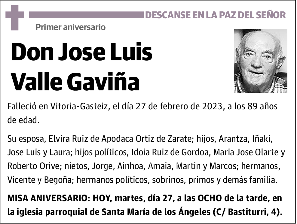 Jose Luis Valle Gaviña