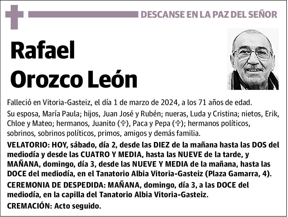 Rafael Orozco León