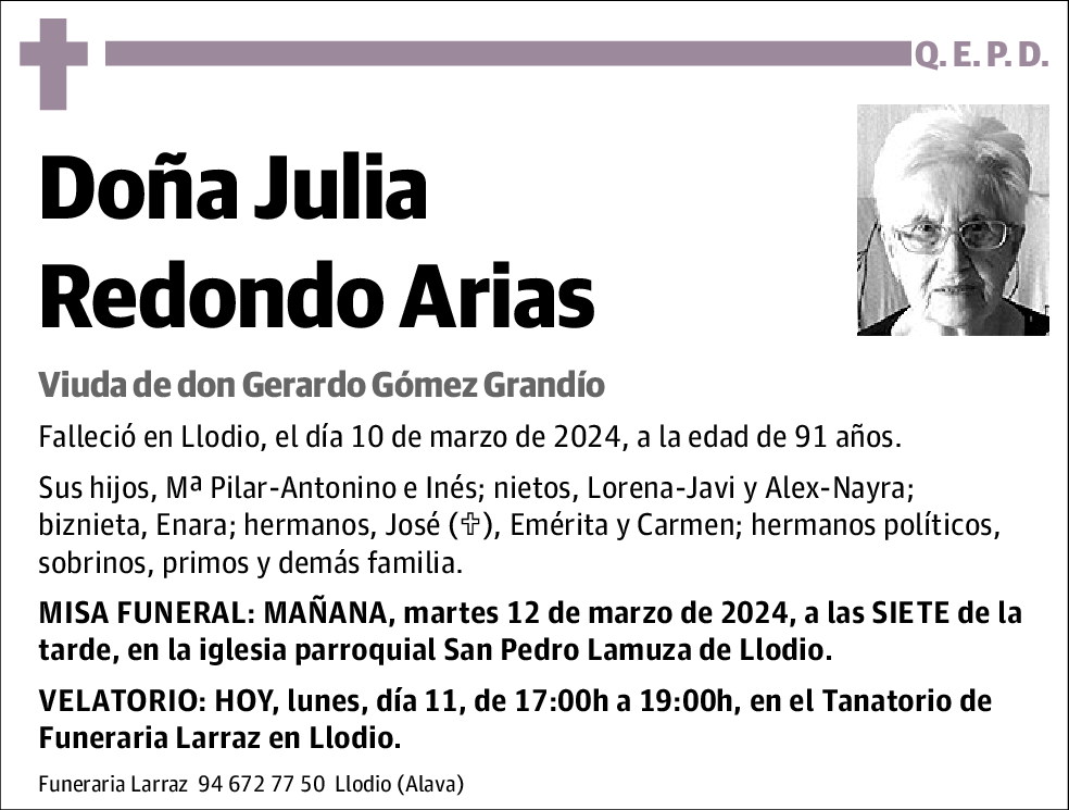 Julia Redondo Arias