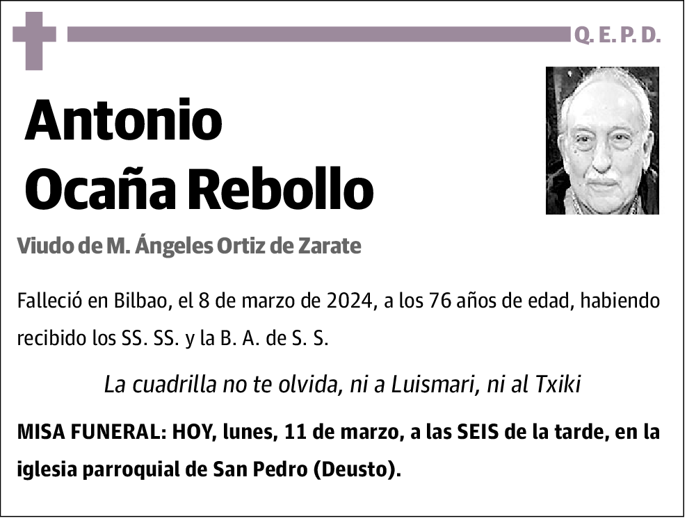 Antonio Ocaña Rebollo