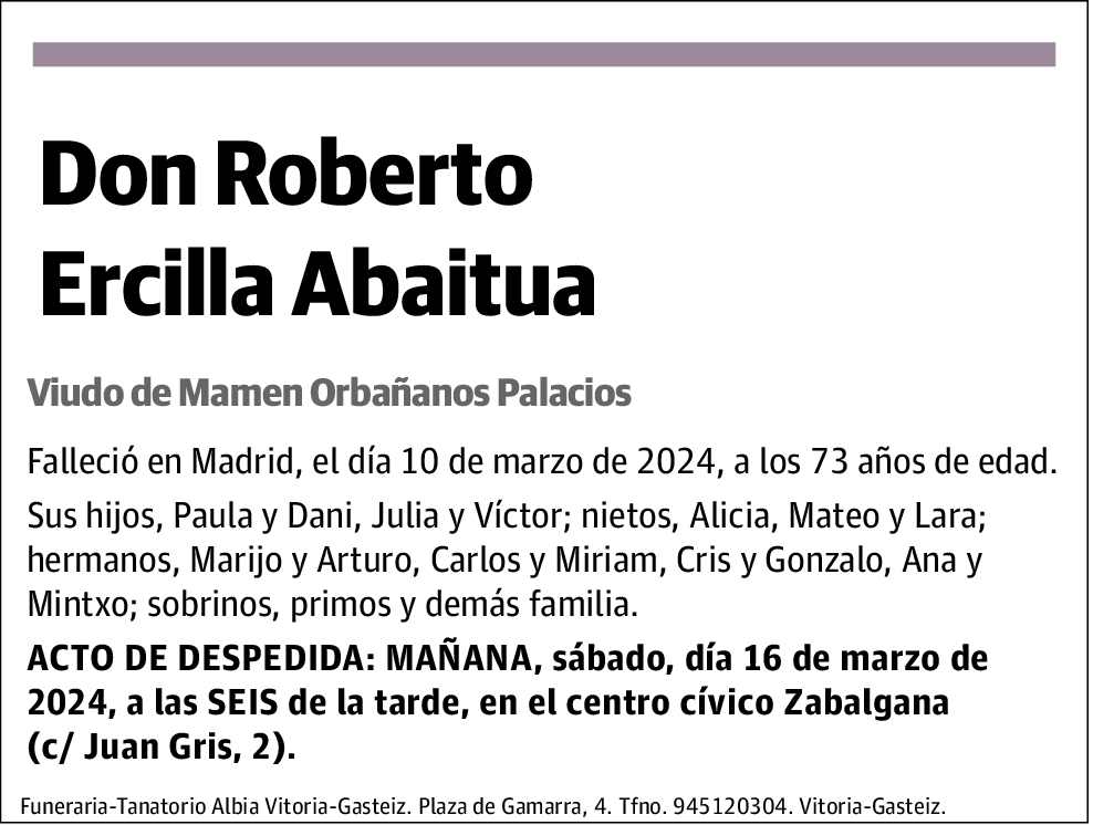 Roberto Ercilla Abaitua