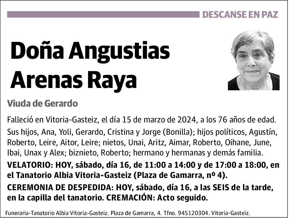 Angustias Arenas Raya