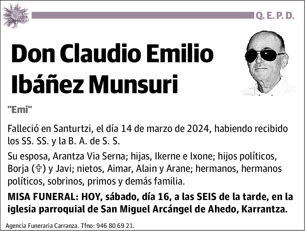Claudio Emilio Ibáñez Munsuri