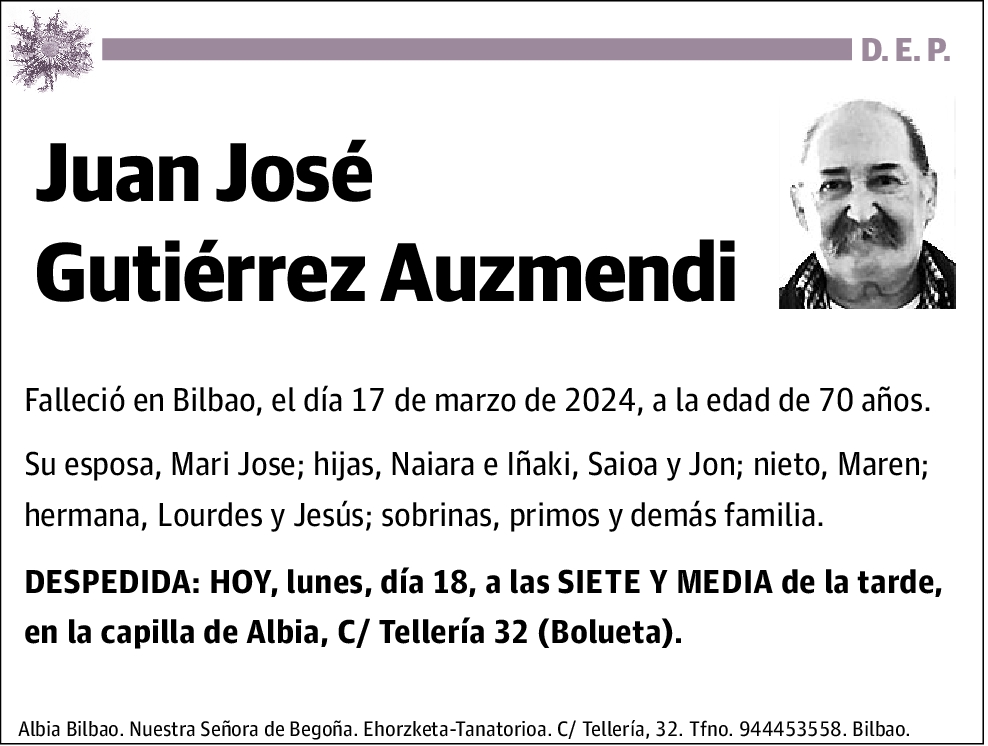 Juan José Gutiérrez Auzmendi