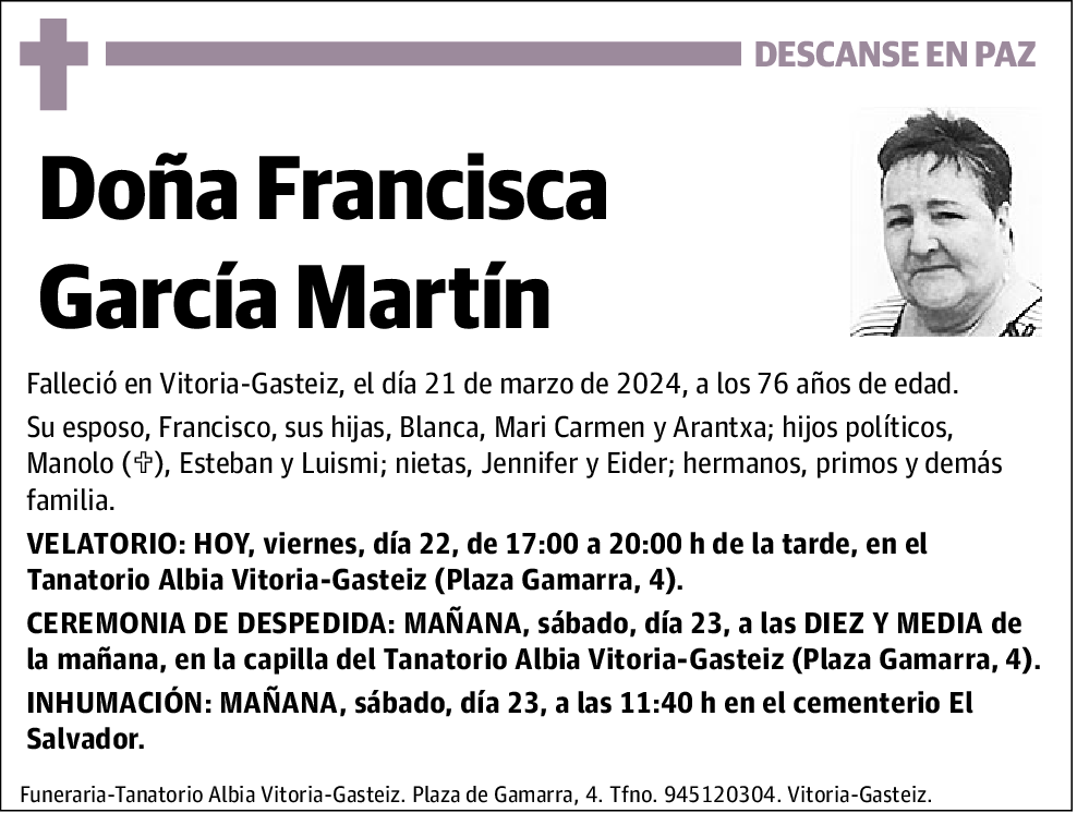 Francisca García Martín