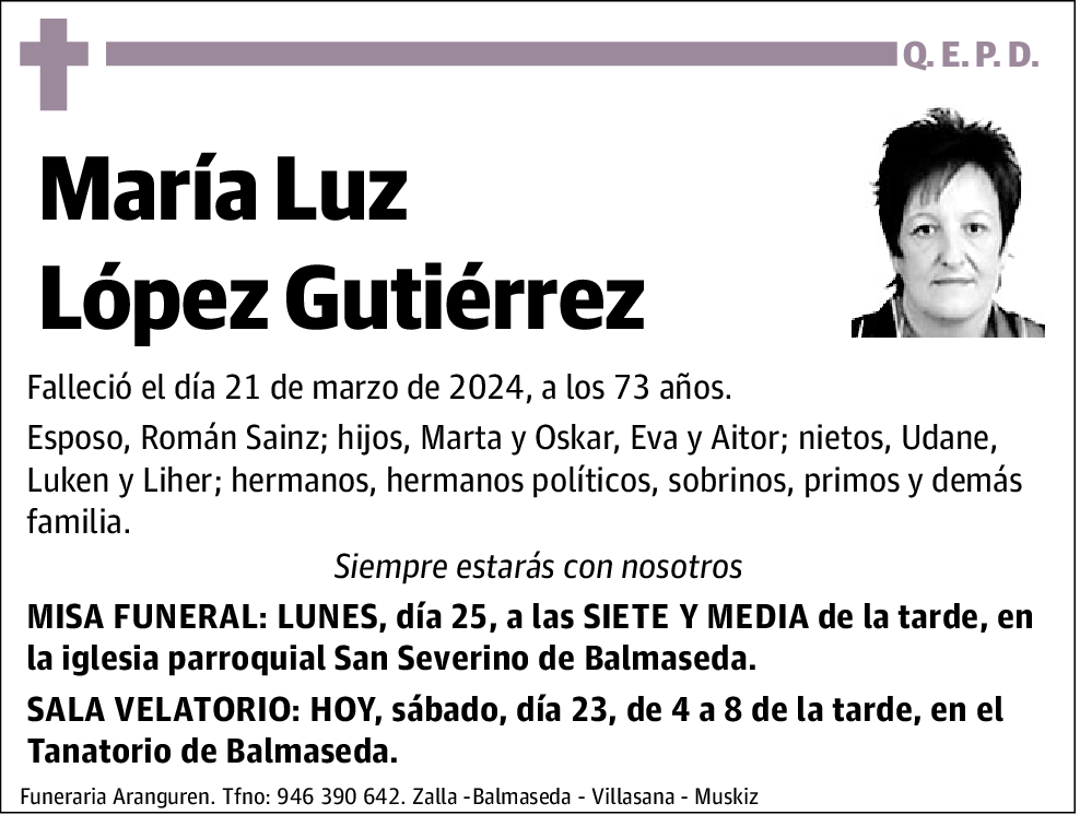María Luz López Gutiérrez