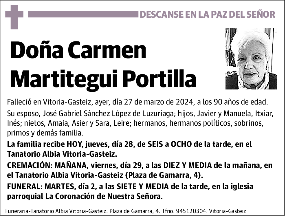 Carmen Martitegui Portilla