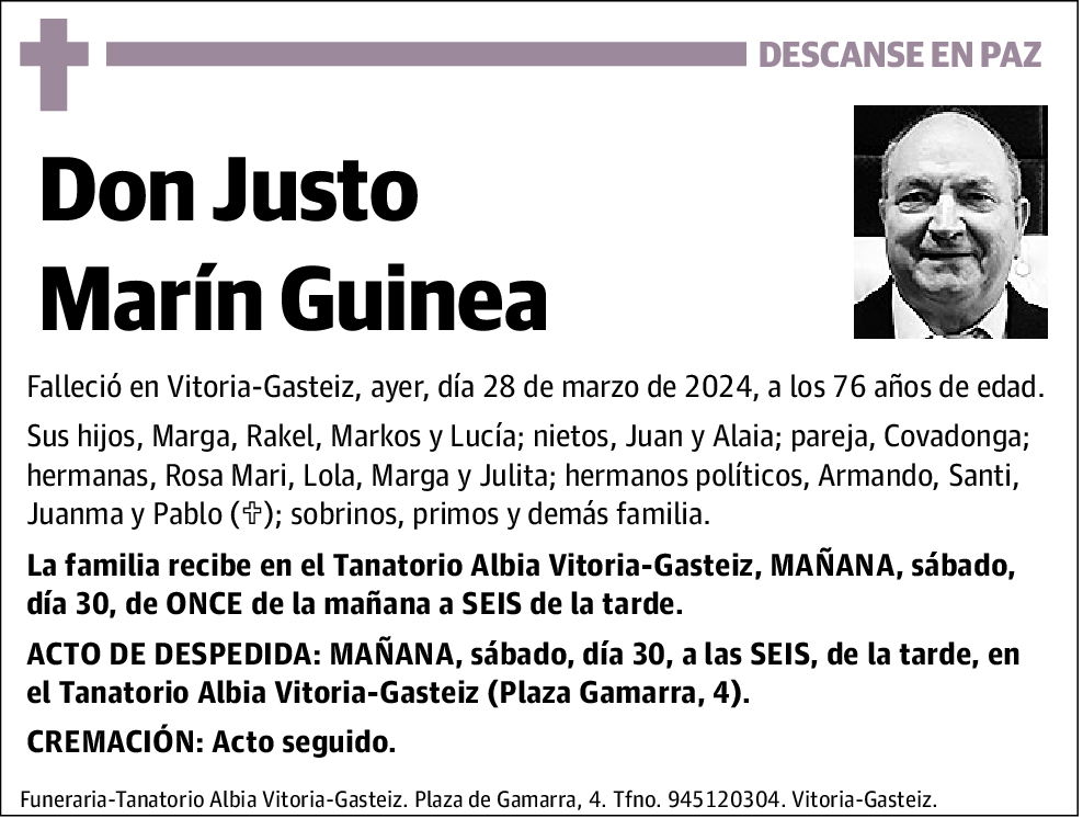 Justo Marín Guinea
