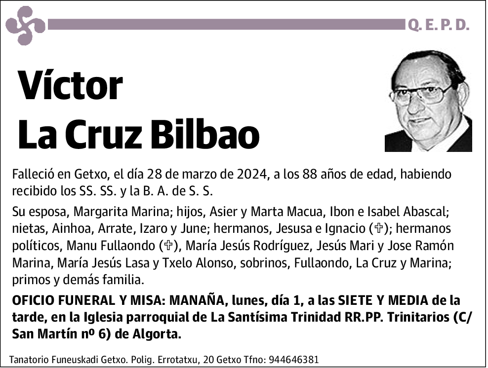 Victor La Cruz Bilbao