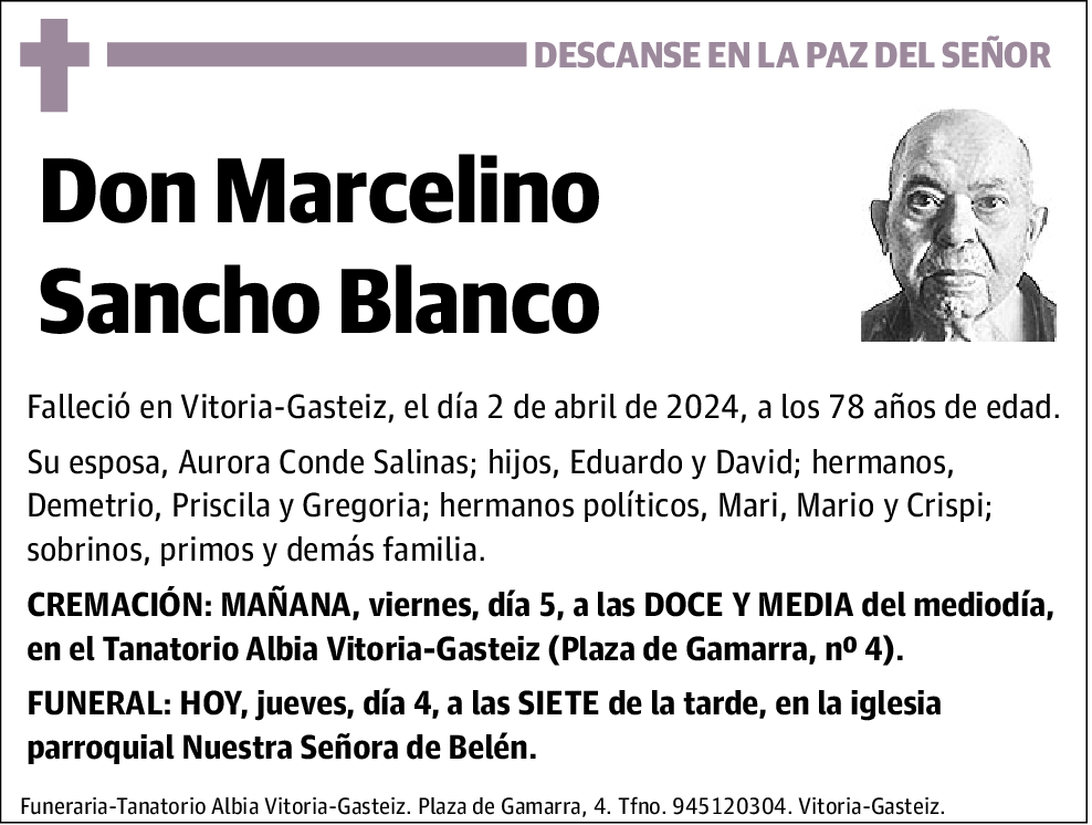 Marcelino Sancho Blanco