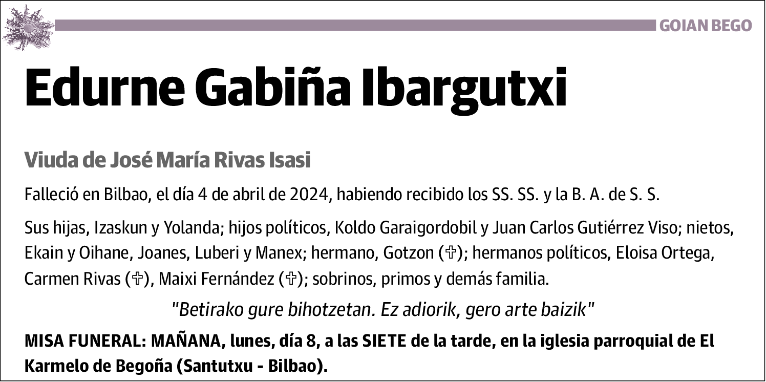 Edurne Gabiña Ibargutxi