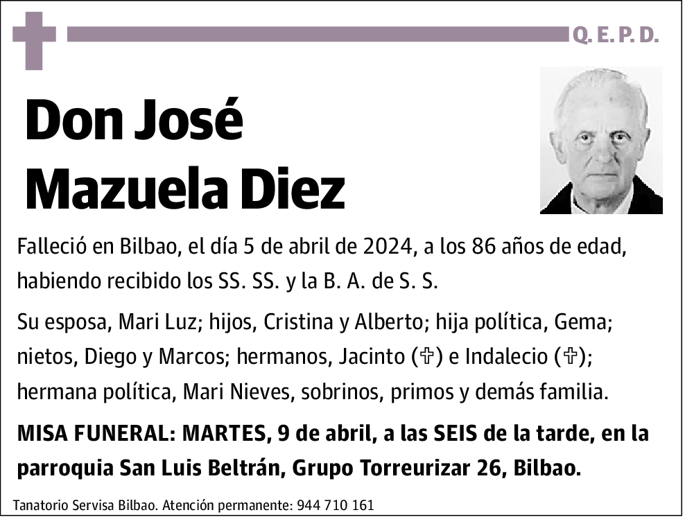 José Mazuela Diez