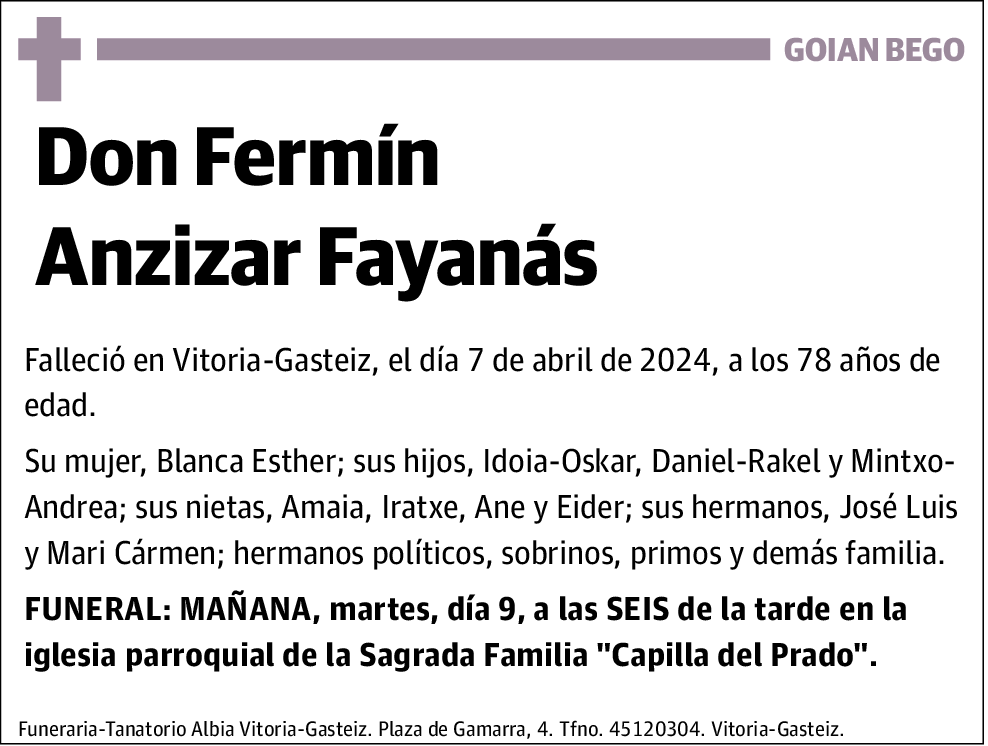 Fermín Anzizar Fayanas