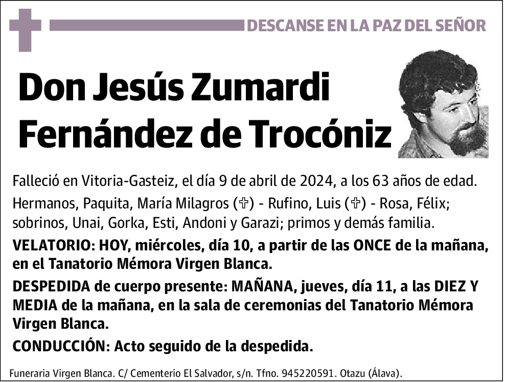 Jesús Zumardi Fernández de Trocóniz
