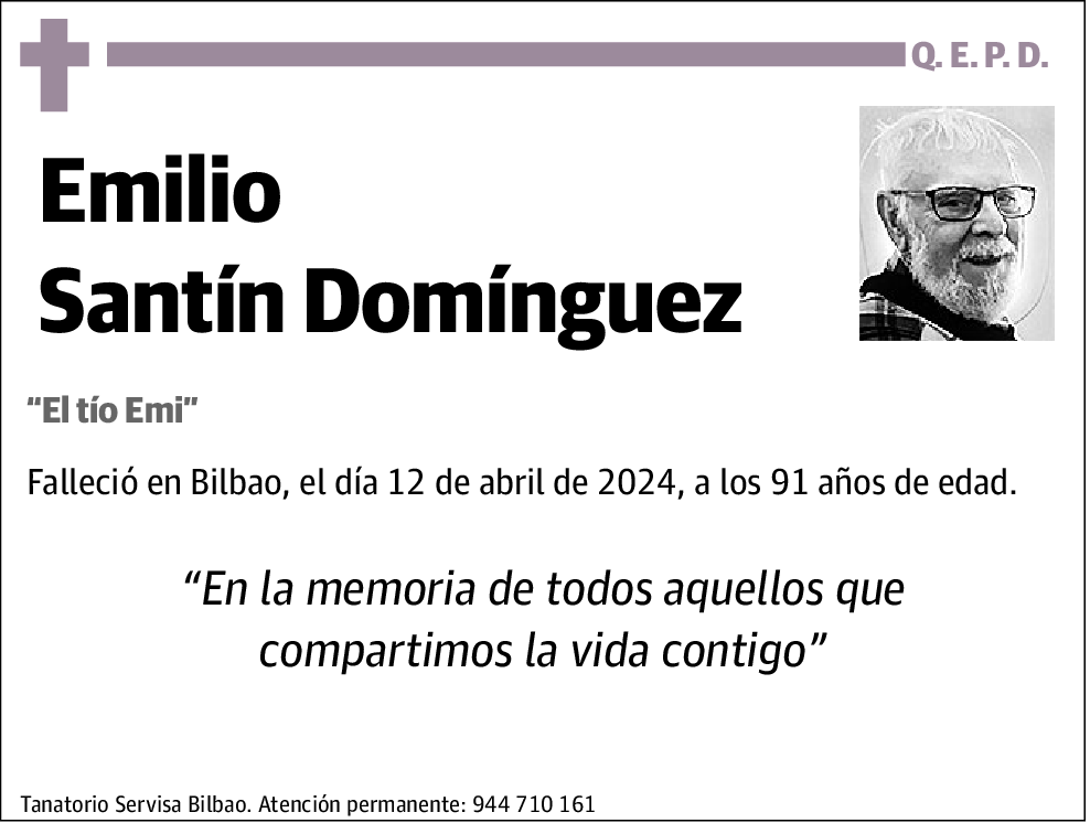Emilio Santín Domínguez