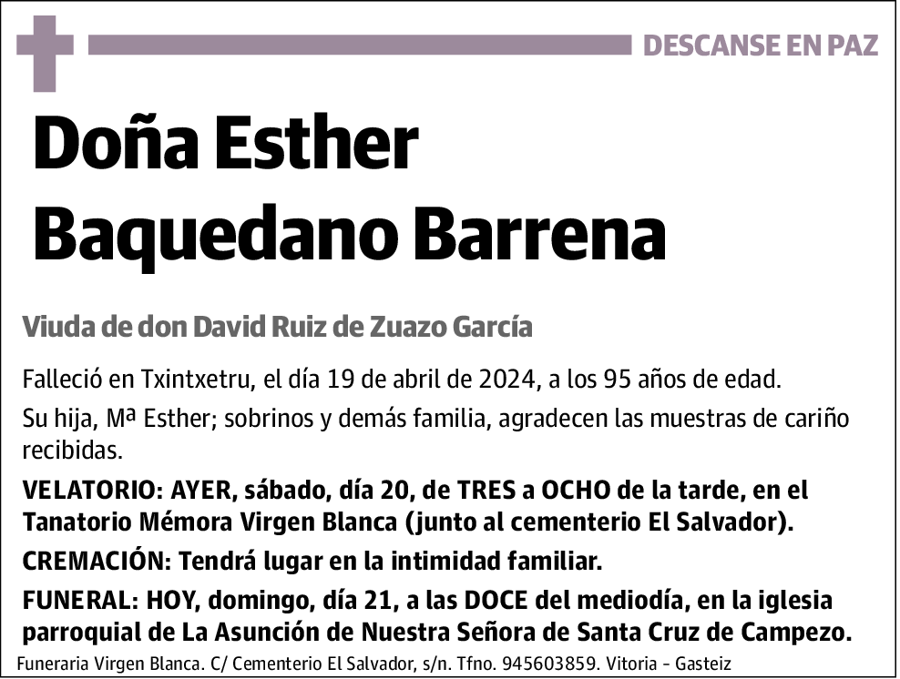 Esther Baquedano Barrena