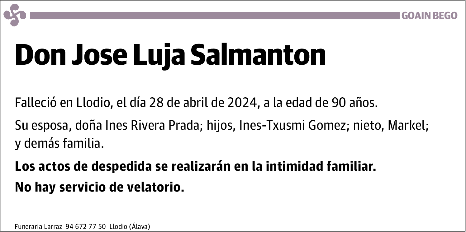 Jose Luja Salmanton
