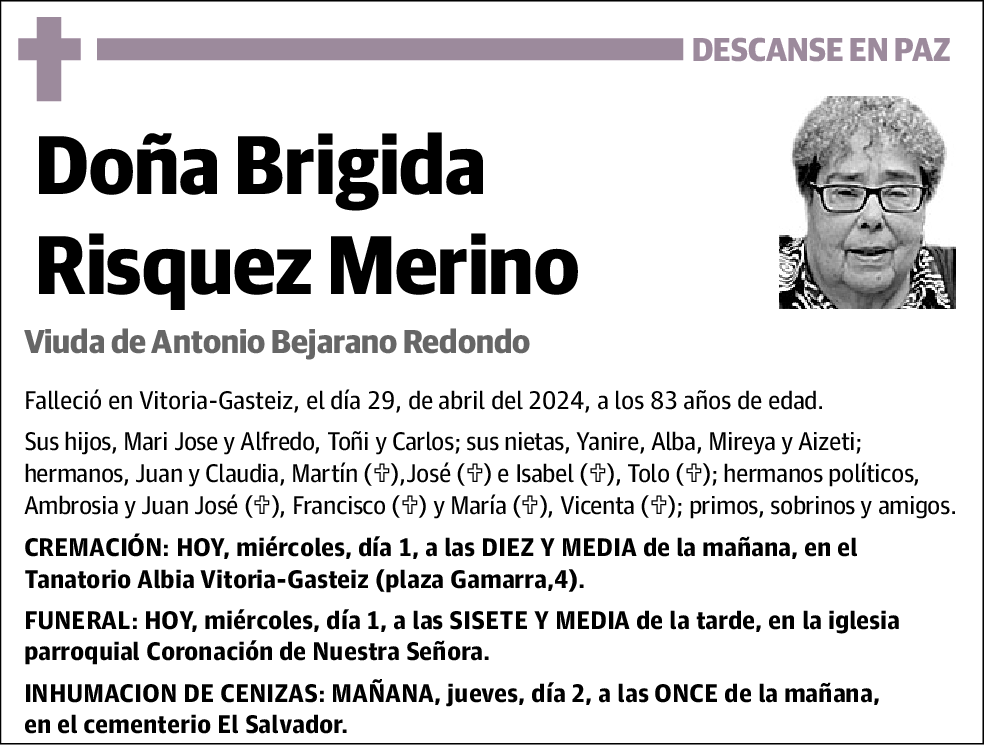 Brigida Risquez Merino