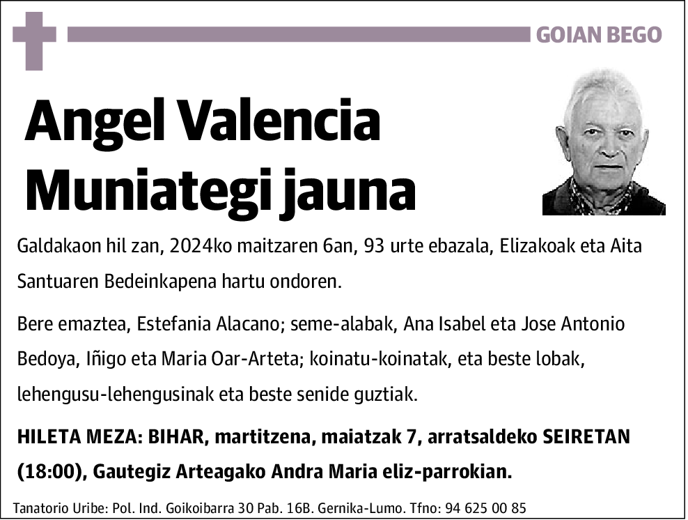 Angel Valencia Muniategi