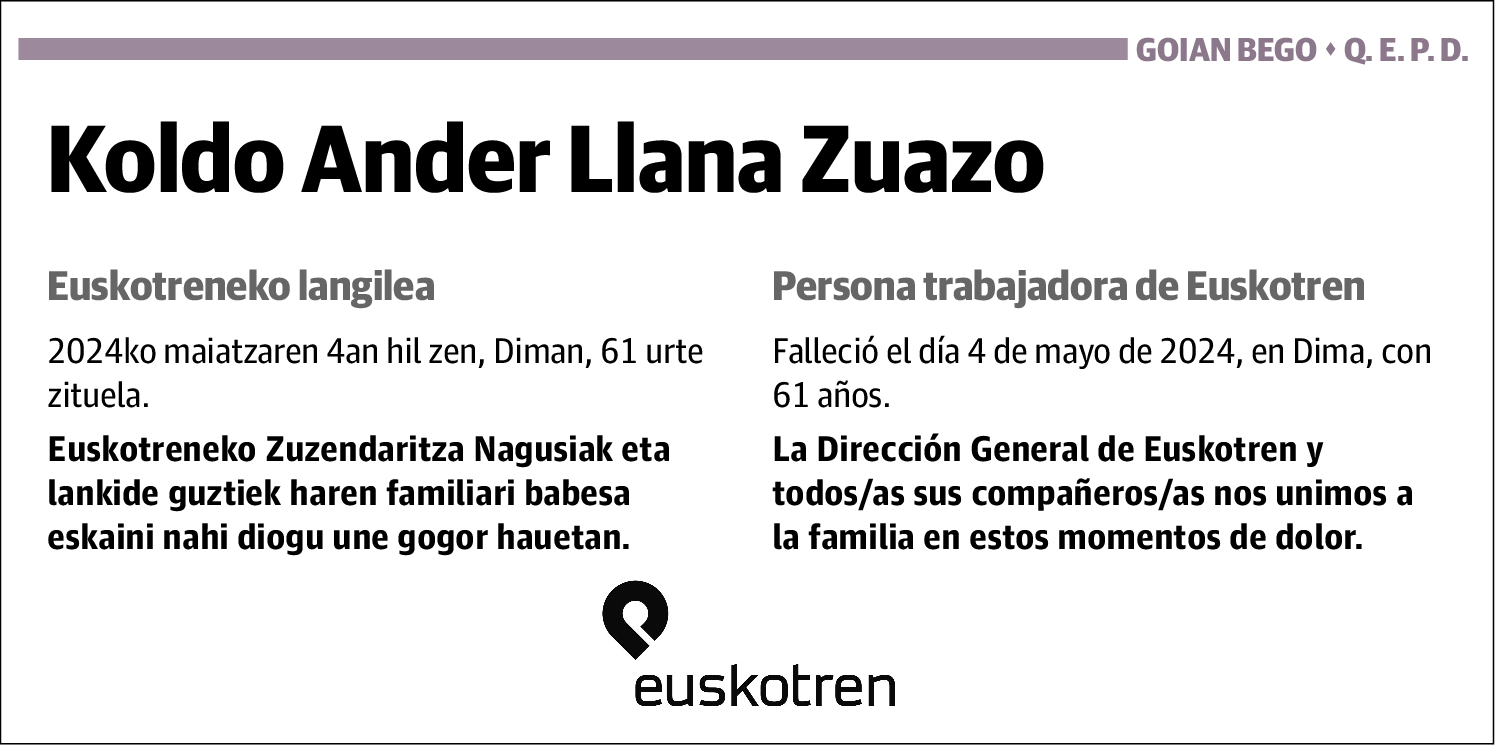 Koldo Ander Llana Zuazo