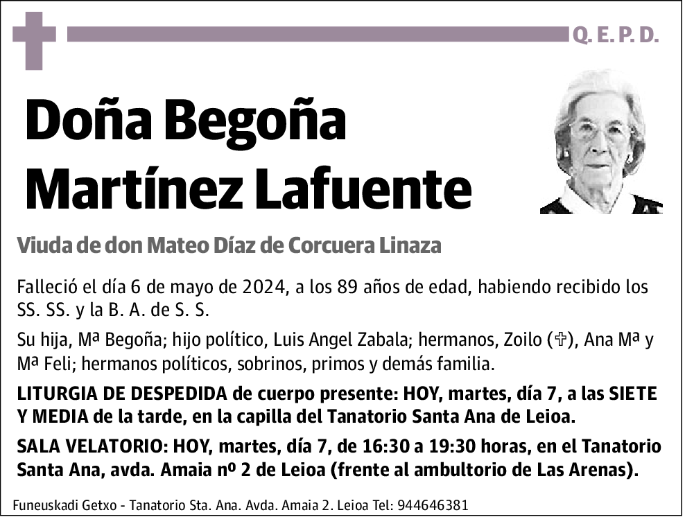 Begoña Martínez Lafuente