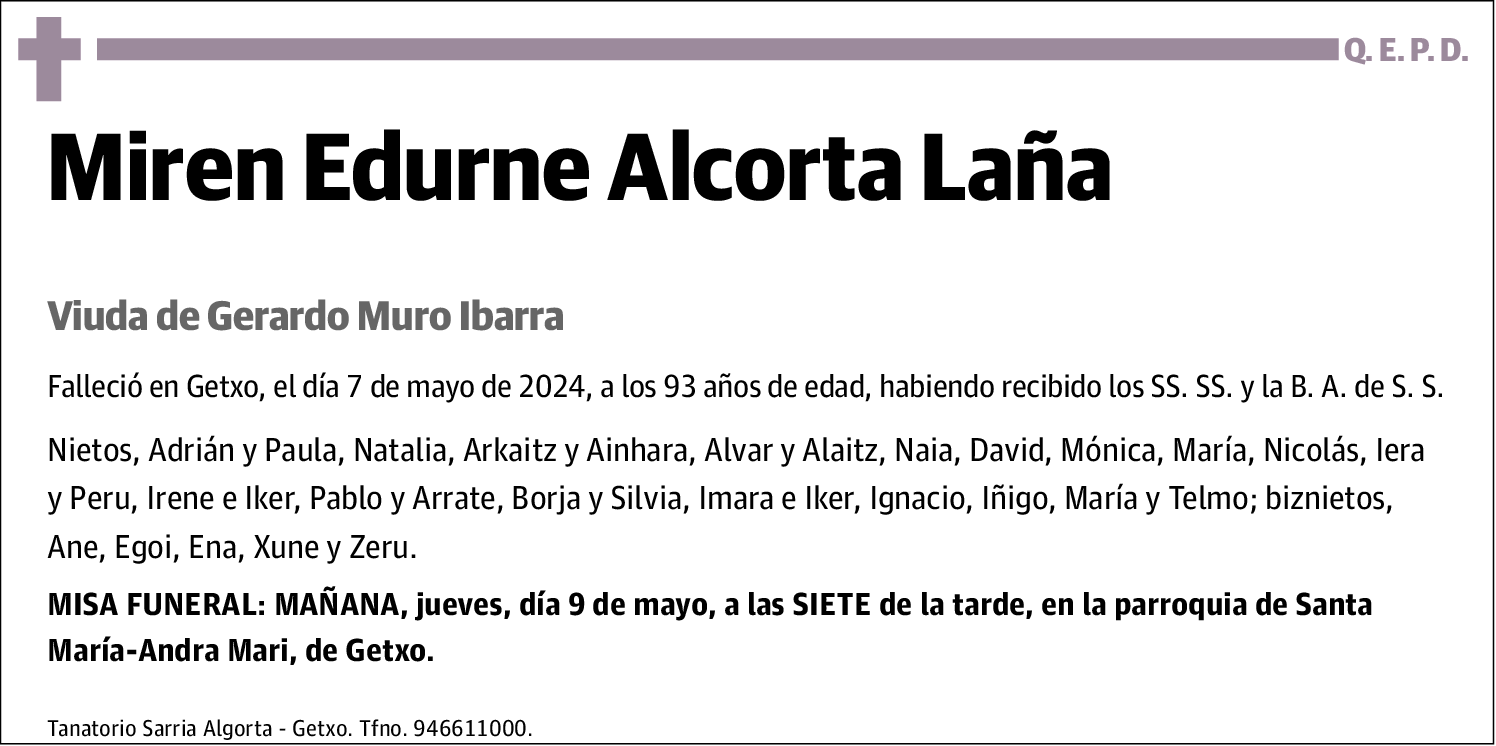 Miren Edurne Alcorta Laña
