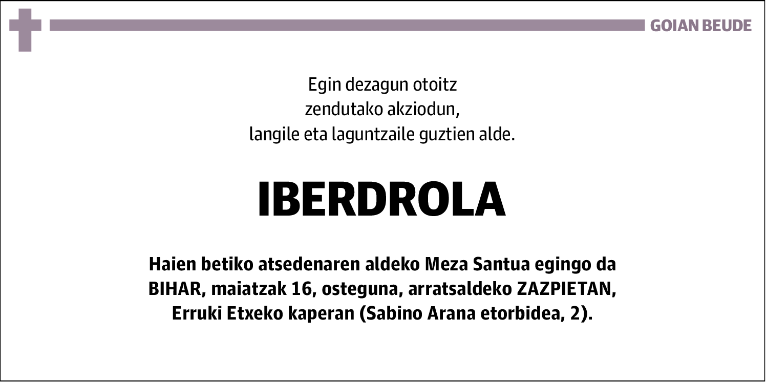 Iberdrola (Euskera)