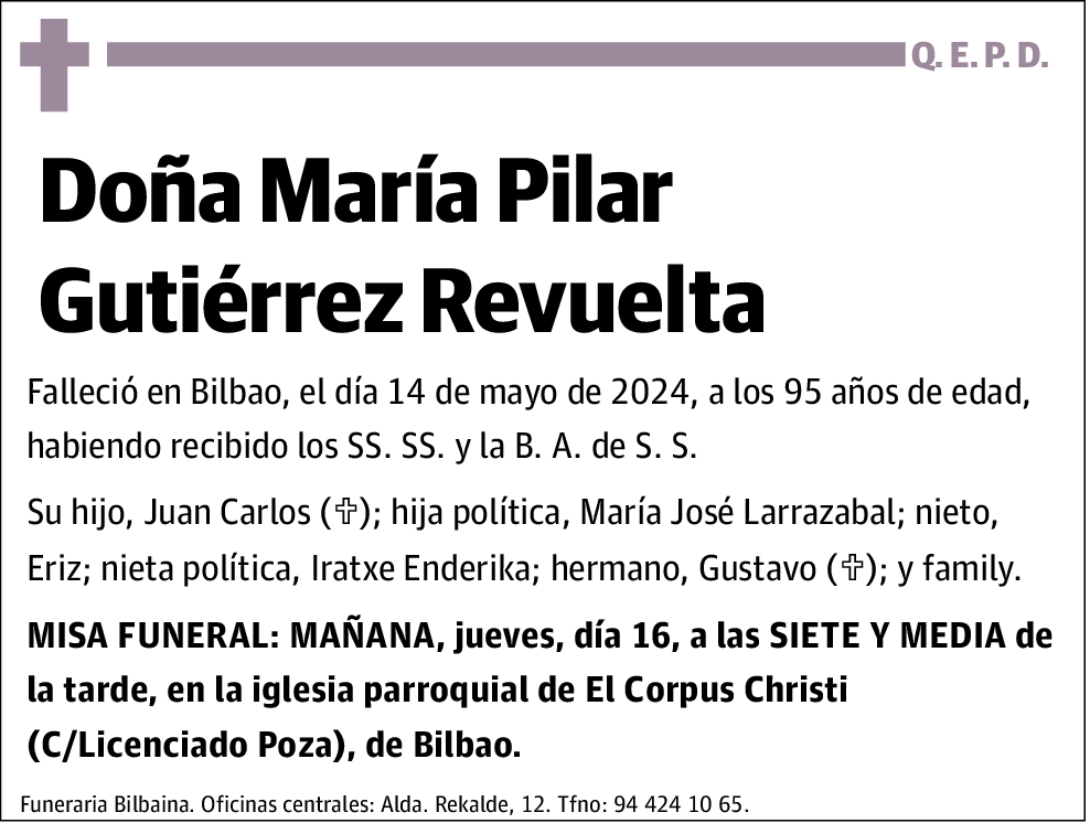 María Pilar Gutiérrez Revuelta