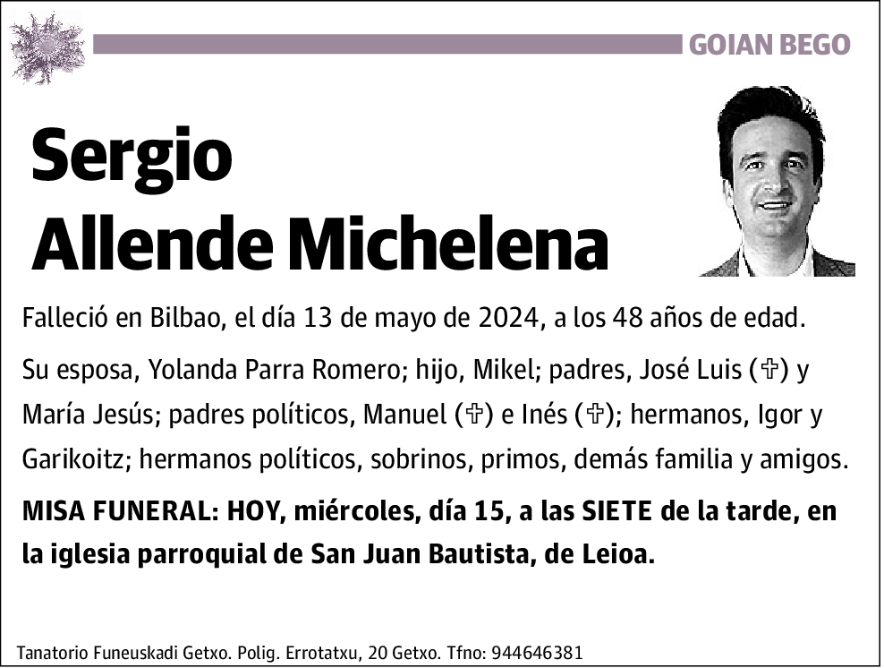 Sergio Allende Michelena